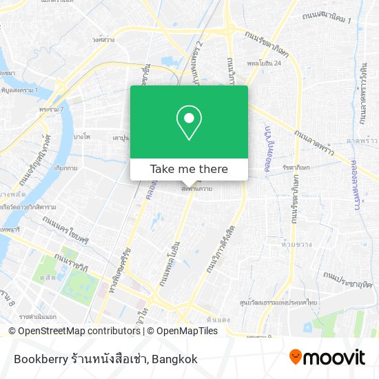 Bookberry ร้านหนังสือเช่า map