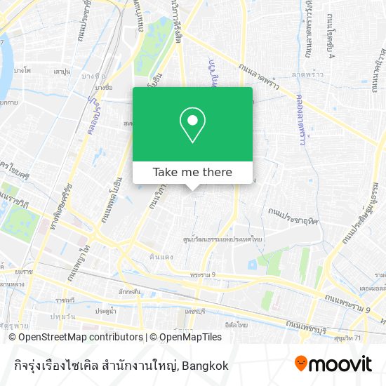 กิจรุ่งเรืองไซเคิล สำนักงานใหญ่ map