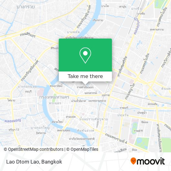 Lao Dtom Lao map