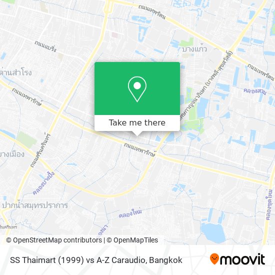 SS Thaimart (1999) vs A-Z Caraudio map