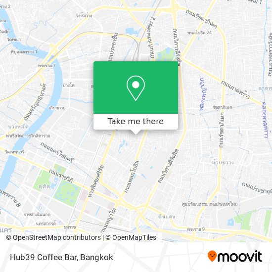 Hub39 Coffee Bar map