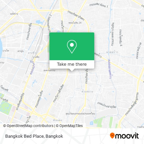 Bangkok Bed Place map