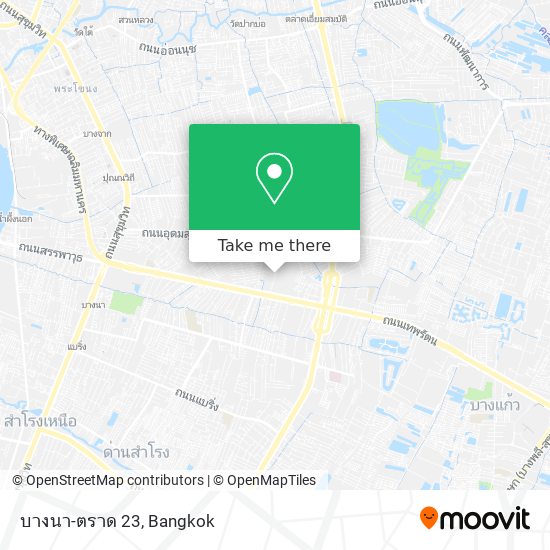 บางนา-ตราด 23 map