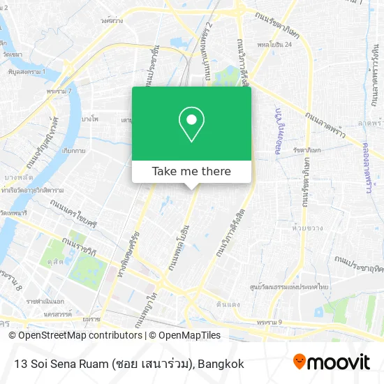 13 Soi Sena Ruam (ซอย เสนาร่วม) map