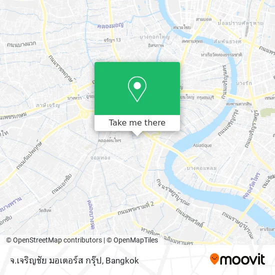 จ.เจริญชัย มอเตอร์ส กรุ๊ป map