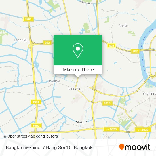 Bangkruai-Sainoi / Bang Soi 10 map