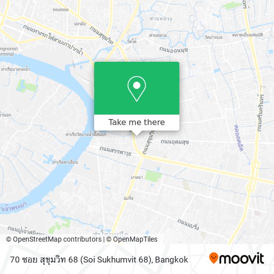 70 ซอย สุขุมวิท 68 (Soi Sukhumvit 68) map