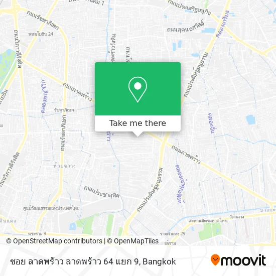 ซอย ลาดพร้าว ลาดพร้าว 64 แยก 9 map