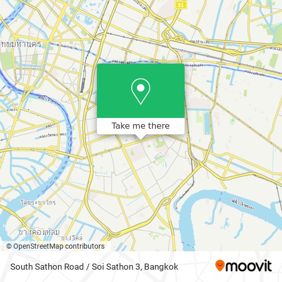 South Sathon Road / Soi Sathon 3 map