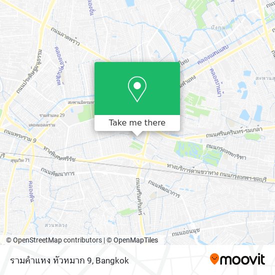 รามคำแหง หัวหมาก 9 map