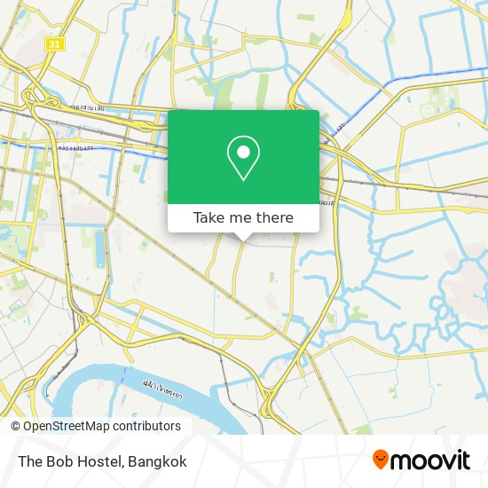 The Bob Hostel map