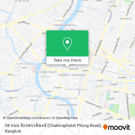 58 ถนน จักรพรรดิพงษ์ (Chakkraphatdi Phong Road) map