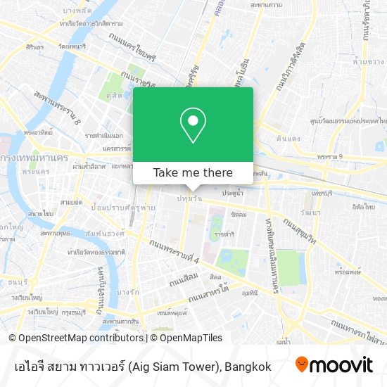 เอไอจี สยาม ทาวเวอร์ (Aig Siam Tower) map