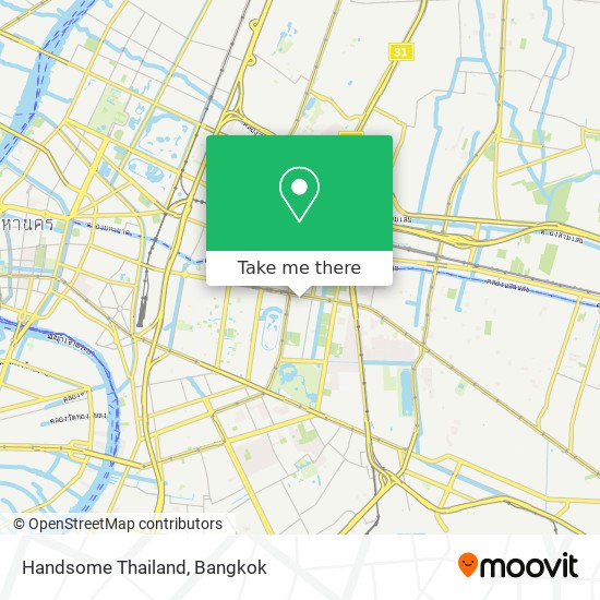 Handsome Thailand map