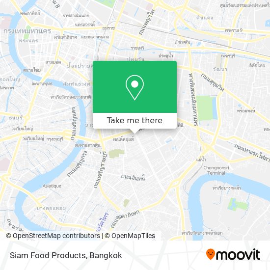Siam Food Products map