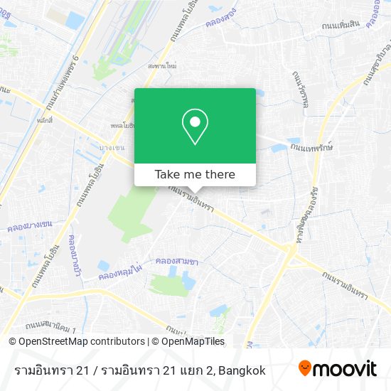 รามอินทรา 21 / รามอินทรา 21 แยก 2 map