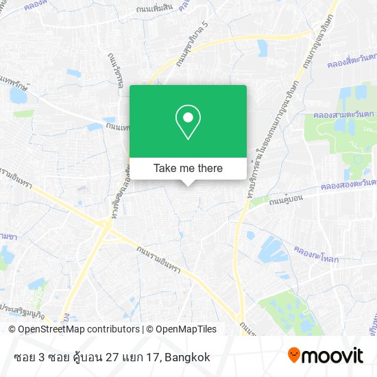 ซอย 3 ซอย คู้บอน 27 แยก 17 map