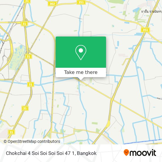 Chokchai 4 Soi Soi Soi Soi 47 1 map