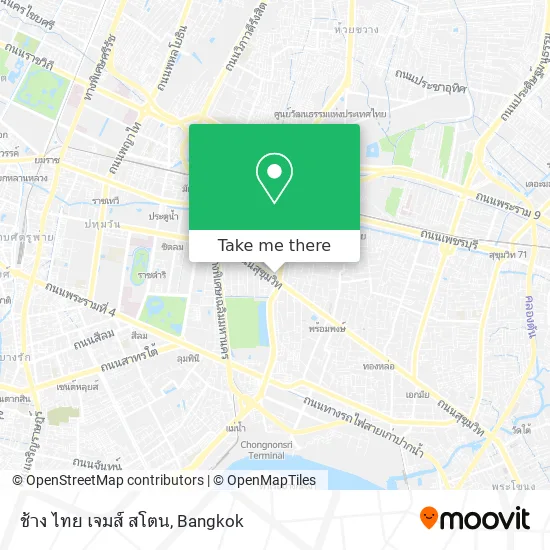 ช้าง ไทย เจมส์ สโตน map