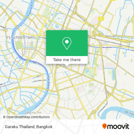 Garaku Thailand map