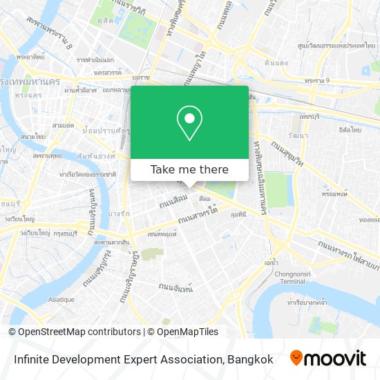 Infinite Development Expert Association map