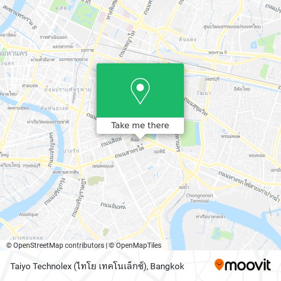 Taiyo Technolex (ไทโย เทคโนเล็กซ์) map