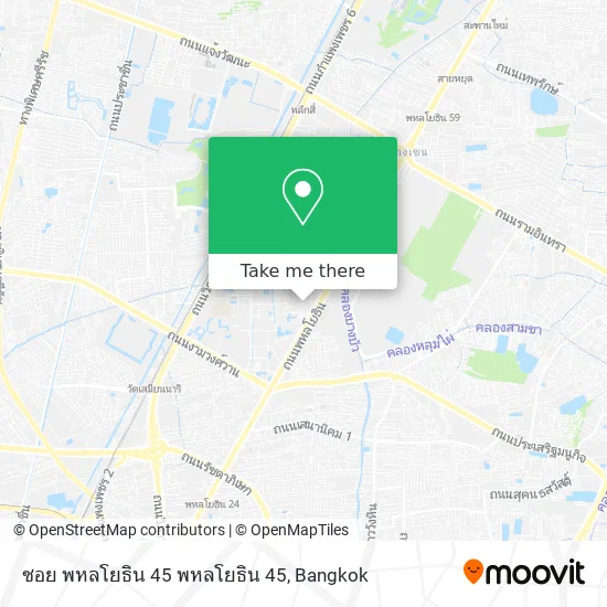 ซอย พหลโยธิน 45 พหลโยธิน 45 map