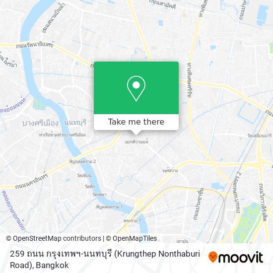 259 ถนน กรุงเทพฯ-นนทบุรี (Krungthep Nonthaburi Road) map