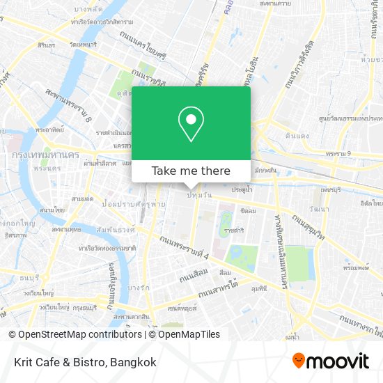 Krit Cafe & Bistro map