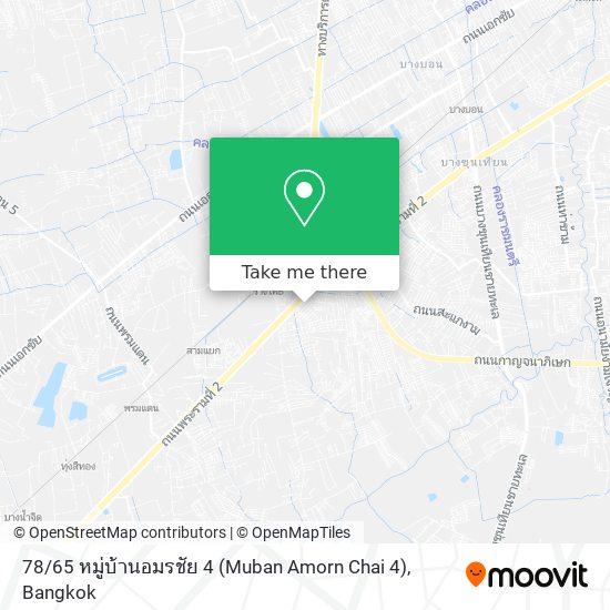 78 / 65 หมู่บ้านอมรชัย 4 (Muban Amorn Chai 4) map