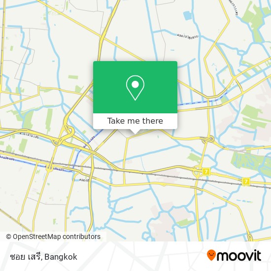 ซอย เสรี map