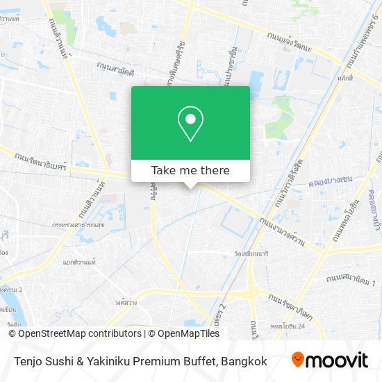 Tenjo Sushi & Yakiniku Premium Buffet map