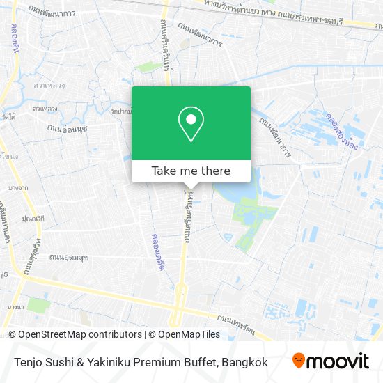 Tenjo Sushi & Yakiniku Premium Buffet map