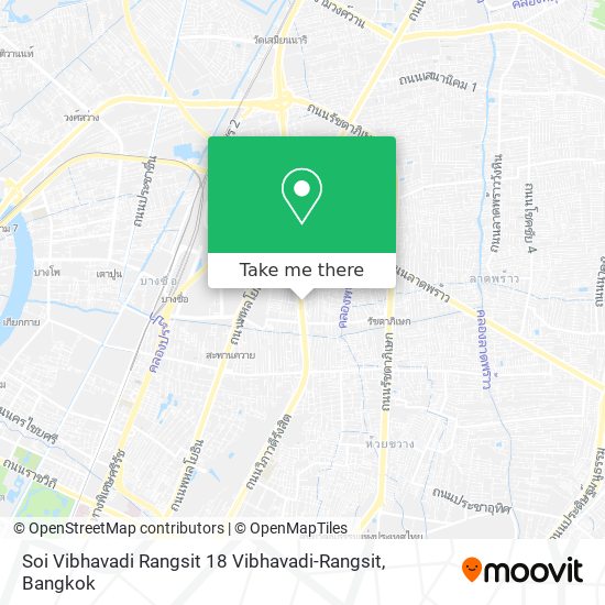 Soi Vibhavadi Rangsit 18 Vibhavadi-Rangsit map