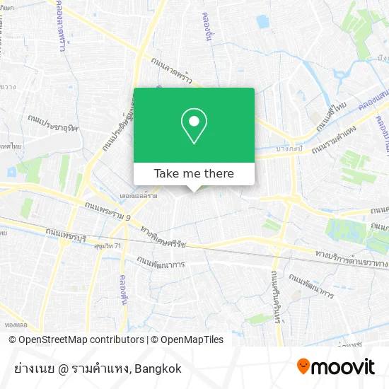 ย่างเนย  @ รามคำแหง map
