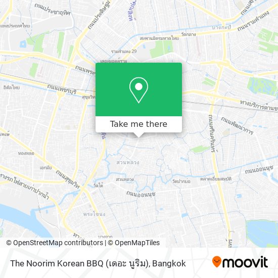 The Noorim Korean BBQ (เดอะ นูริม) map