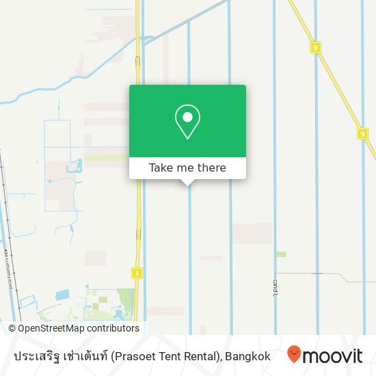 ประเสริฐ เช่าเต้นท์ (Prasoet Tent Rental), ถนน เทพกุญชร 2 map