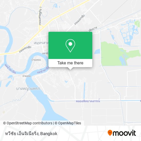 ทวีชัย เอ็นจิเนียริ่ง map