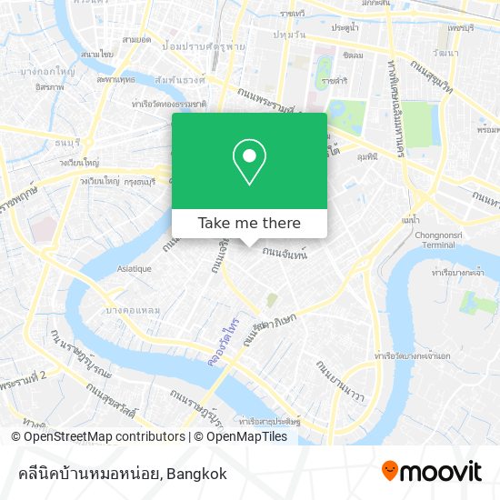 คลีนิคบ้านหมอหน่อย map