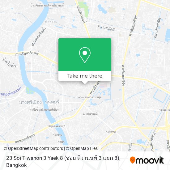 23 Soi Tiwanon 3 Yaek 8 (ซอย ติวานนท์ 3 แยก 8) map