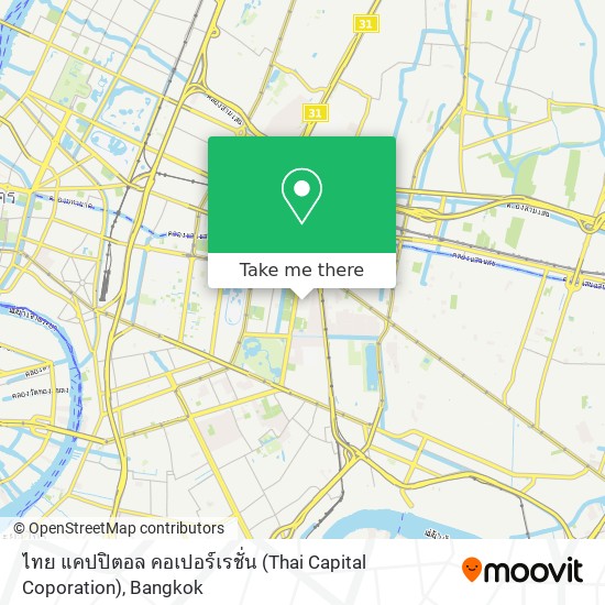 ไทย แคปปิตอล คอเปอร์เรชั่น (Thai Capital Coporation) map