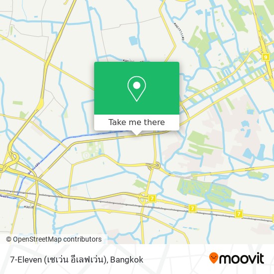 7-Eleven (เซเว่น อีเลฟเว่น) map