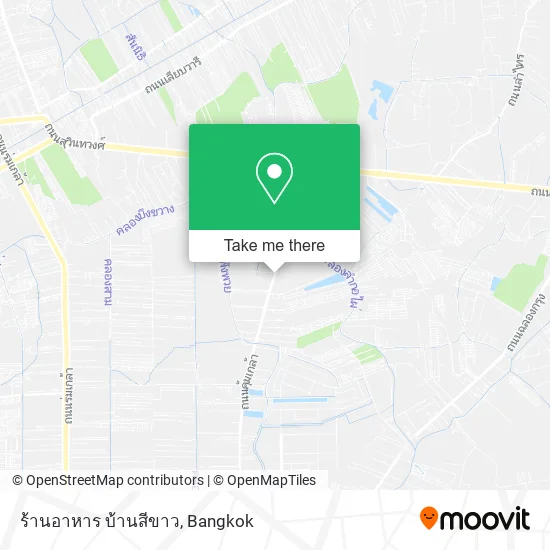 ร้านอาหาร บ้านสีขาว map