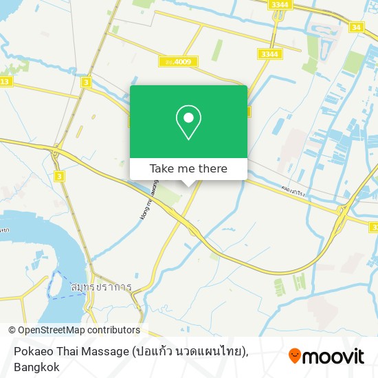Pokaeo Thai Massage (ปอแก้ว นวดแผนไทย) map