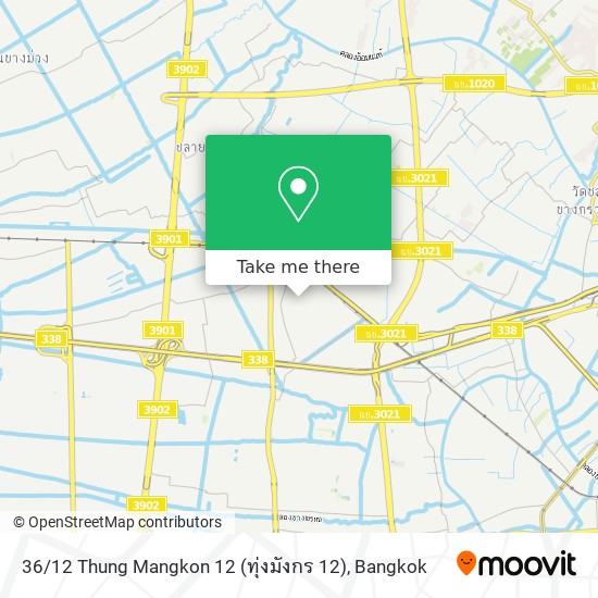 36 / 12 Thung Mangkon 12 (ทุ่งมังกร 12) map