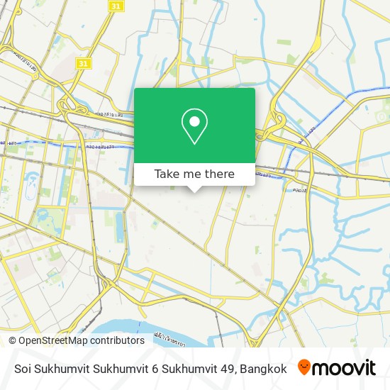 Soi Sukhumvit Sukhumvit 6 Sukhumvit 49 map