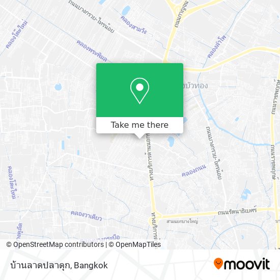 บ้านลาดปลาดุก map