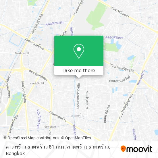 ลาดพร้าว ลาดพร้าว 81 ถนน ลาดพร้าว ลาดพร้าว map