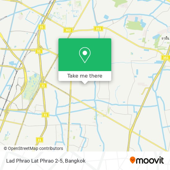 Lad Phrao Lat Phrao 2-5 map