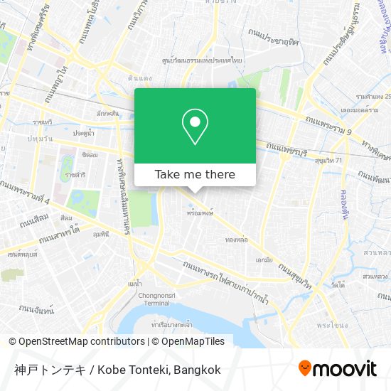 神戸トンテキ / Kobe Tonteki map